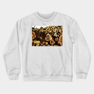 Wood bywhacky Crewneck Sweatshirt